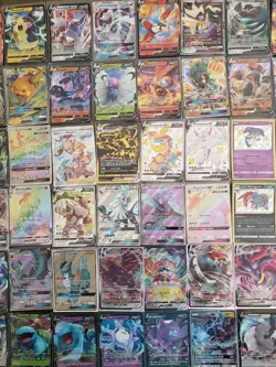 Pokemon Card Lot 100 OFFICIAL TCG Cards Ultra Rare&Holos Guaranteed + Bonus - Image 1