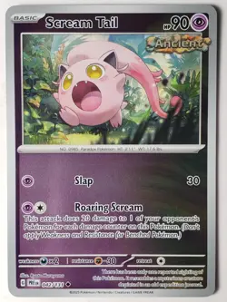 REVERSE HOLO Scream Tail 042/131 NM / M - Prismatic Evolutions Pokemon Card - Image 1