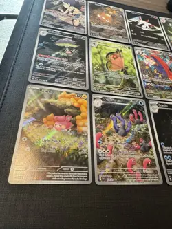 Pokemon TCG Scarlet & Violet Illustration Rares (Lot Of 12) English All NM Cond. - Image 2