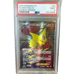 2015 POKEMON XY ANCIENT ORIGINS #93 FULL ART/GIRATINA EX PSA 9 - Image 1