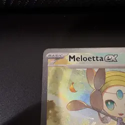 Pokemon Meloetta EX 167/086 SIR (Black Bolt) English NM Pre-Owned - Image 2