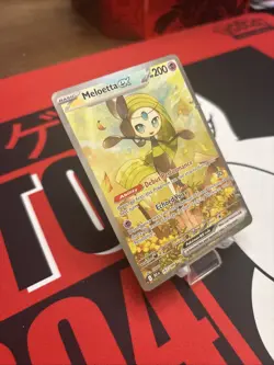 Pokemon TCG Meloetta EX 167/086 Black Bolt SIR Full Art Secret Rare Near Mint - Image 2