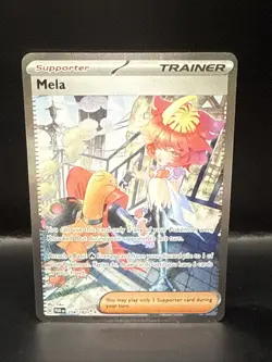 Pokemon Mela 254/182 SV04: Paradox Rift Holo Near Mint - Image 1