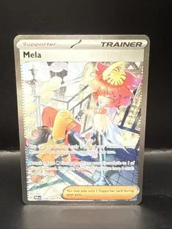 Pokemon Mela 254/182 SV04: Paradox Rift Holo Near Mint - Image 2