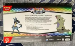 ✨Lucario & Tyranitar EX✨ {Prismatic Evolutions} Pokemon Premium Collection Box - Image 2