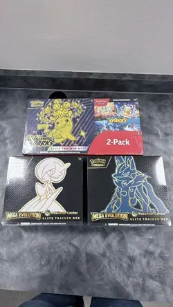 Pokemon TCG Mega Evolution Elite Trainer Box ETB and surging sparks bundle, seal - Image 2
