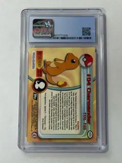 Pokemon Topps Charmander #04 Second Print - Image 2