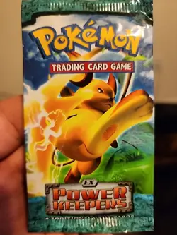 Sealed 2007 Pokemon EX Power Keepers Booster Pack Raichu Pack Art ES0018 - Image 1