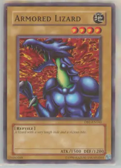 Yu-Gi-Oh Dark Beginning 1 Armored Lizard #DB1-EN143 Near Mint or Better - Image 1