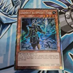 Legendary Six Samurai - Kizan - RA03-EN249 - Platinum Secret Rare - Yugioh - NM - Image 1