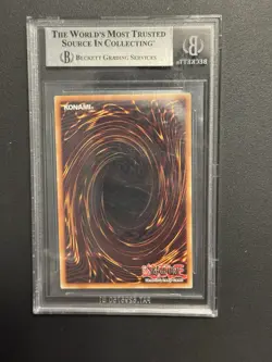 Yugioh NO NAME MISPRINT Scarm, Malebranche of the Burning Abyss DUEA-EN082 BGS 8 - Image 2