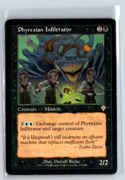 (3X) Phyrexian Infiltrator Invasion Rare - MTG Magic the Gathering Card - Image 1
