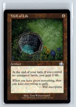 (2X) Well of Life Prophecy Uncommon - MTG Magic the Gathering Card - Image 3
