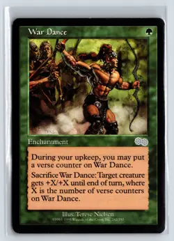 (2X) War Dance Urza's Saga Uncommon - MTG Magic the Gathering Card - Image 3