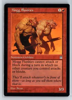(3X) Mogg Flunkies Stronghold Common - MTG Magic the Gathering Card - Image 5
