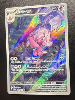 Tinkatuff 217/193 Sv02: Paldea Evolved Holo Pokemon TCG Card Near Mint - Image 3
