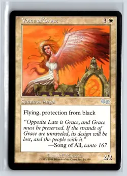 (2X) Voice of Grace Urza's Saga Uncommon - MTG Magic the Gathering Card - Image 3