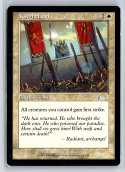 (3X) Knighthood Urza's Legacy Uncommon - MTG Magic the Gathering Card - Image 5