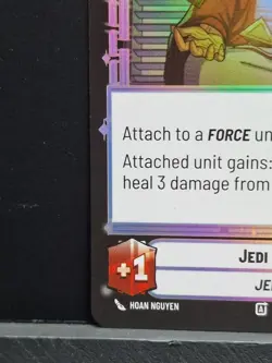 Jedi Holocron (51/264) Star Wars Unlimited SWU [LOF] Foil Near Mint Rare Card - Image 4