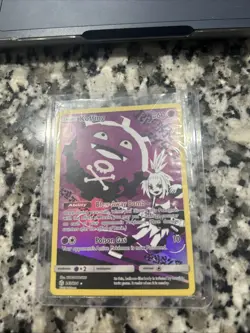 Pokemon Koffing Cosmic Eclipse Card 243/236 Secret Rare Full Art SM Holo - Image 3