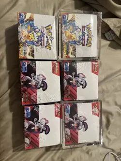 Destined Rivals Booster Box Sealed Collectible Card Game - Image 1