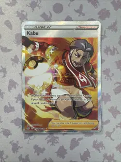 Kabu - TG26/TG30 - Pokemon Lost Origins Trainer Gallery Ultra Rare Card NM - Image 1