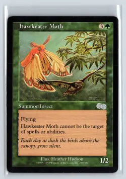 (3X) Hawkeater Moth Urza's Saga Uncommon - MTG Magic the Gathering Card - Image 3