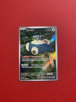 Snorlax 051 Sv: Scarlet & Violet Promo Cards Pokemon Card TCG Illustration Art - Image 1