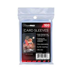 Ultra Pro Card Sleeves Sleeve Series - Clear (10 Packs of 100) (2019 Ed) New - Image 1