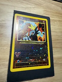 Pokemon Entei TCG Reverse Holo Black Star Promo Card 34 LP - Image 4