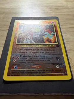 Pokemon Entei TCG Reverse Holo Black Star Promo Card 34 LP - Image 5