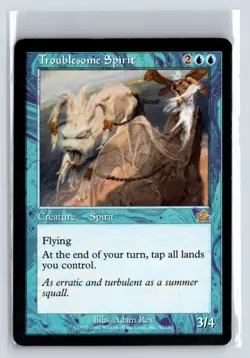 (2X) Troublesome Spirit Prophecy Rare - MTG Magic the Gathering Card - Image 1