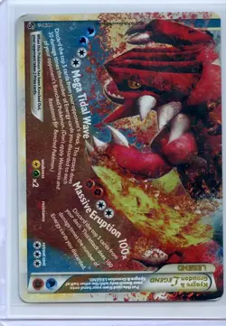 Pokemon Legend Series Kyogre Groudon Bottom Card 88/90 Undaunted Holo - Image 1