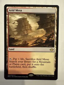 MTG: Arid Mesa Card Regular Modern Horizons 2 244/303-NM - Image 1