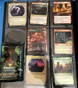 MTG Lord of the Rings Saruman of Many Colors 0328 NM + 15 other Collector Cards - Image 3
