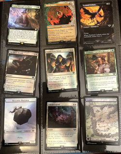 MTG Lord of the Rings Saruman of Many Colors 0328 NM + 15 other Collector Cards - Image 4