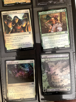 MTG Lord of the Rings Saruman of Many Colors 0328 NM + 15 other Collector Cards - Image 5