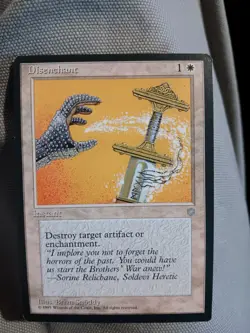 MTG Disenchant Ice Age MTG - MP - Image 1