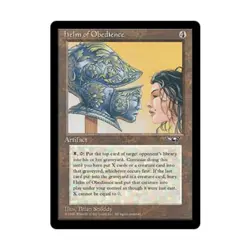 WOTC MtG Alliances Helm of Obedience (R2) EX - Image 1