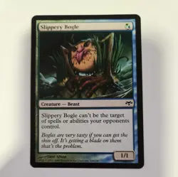 1x Slippery Bogle Moderate Play MTG Magic - Kid Icarus - - Image 1