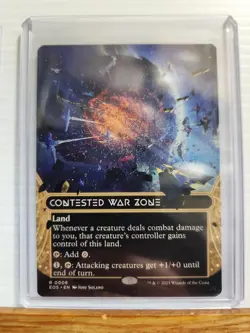 Contested War Zone - 8 - EOS - NM - MTG Magic the Gathering - Image 1