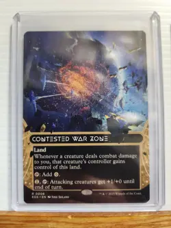 Contested War Zone - 8 - EOS - NM - MTG Magic the Gathering - Image 3