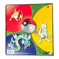 Vintage 1999 Pokemon Trading Card Wizards of the Coast Ultra Pro 3-Ring Binder - Image 2