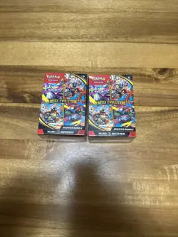 2 Pokemon TCG Mega Evolution Booster Bundle- Sealed (12 Packs) - Image 1