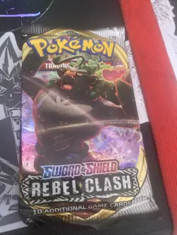 Pokemon Booster Rebel Clash 10 Cards Pack NEW SEALED New From Tin - Image 1