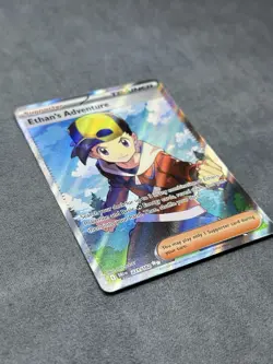 Pokemon TCG Ethan's Adventure Destined Rivals Ultra Rare Card 221/182 - Image 2