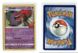GENGAR 057/198 TRICK OR TRADE HOLO POKEMON TCG NM-LP - Image 3