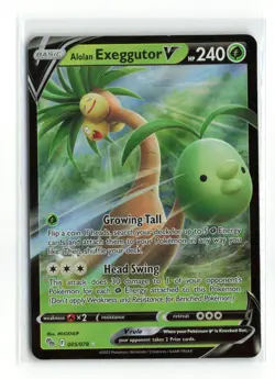 ALOLAN EXEGGUTOR 005/078 POKEMON GO POKEMON TCG NM - Image 1
