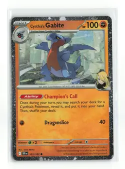 CYNTHIA'S GABITE 103/182 COSMOS HOLO POKEMON TCG NM-LP - Image 1