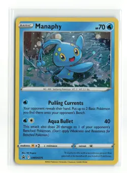 MANAPHY SWSH275 COSMOS HOLO POKEMON TCG NM-LP - Image 1